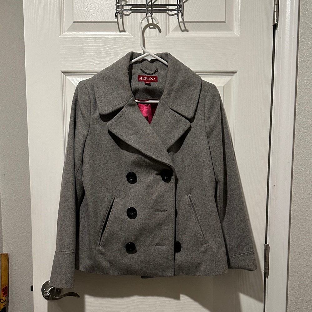 Merona Charcoal Women's Peacoat